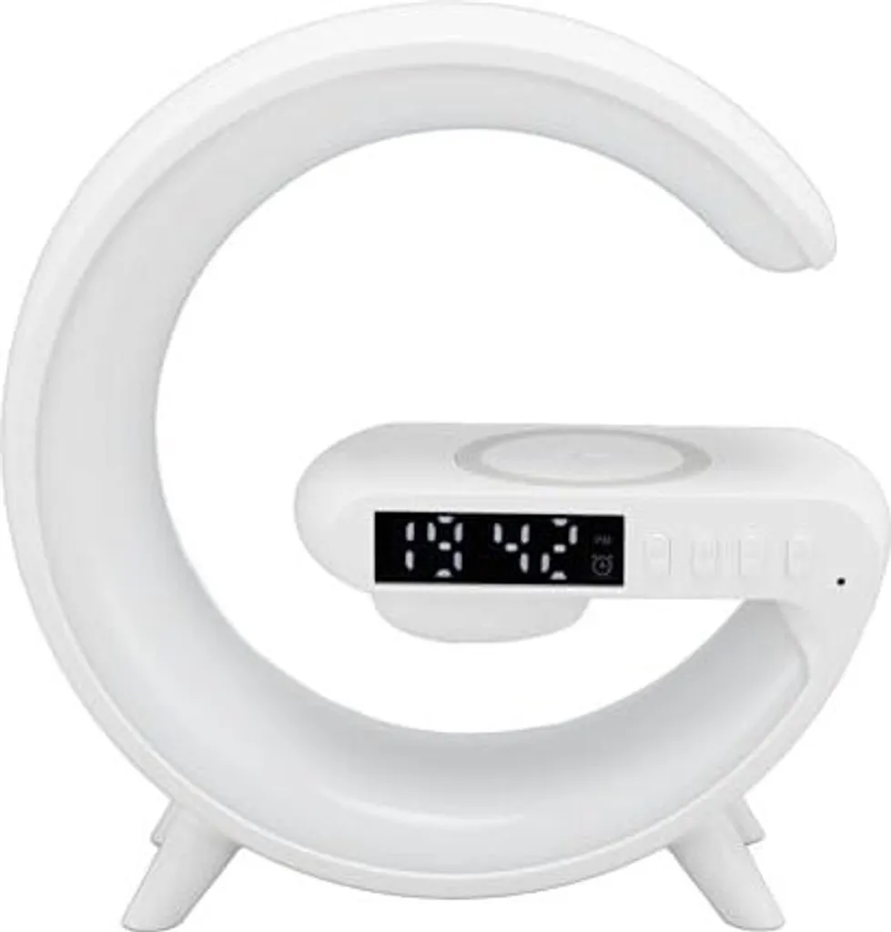 Sveglia Ashata G-Design: Complemento d'Arredo con Ricarica e Audio