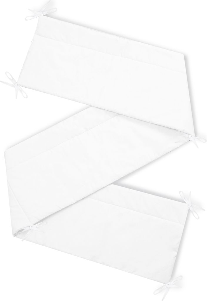 Amilian Bettumrandung Babybett Baby Kinder Nestchen Kantenschutz Bettnestchen Kopfumrandung für Laufstall Bettausstattung Bettschlange 210 cm