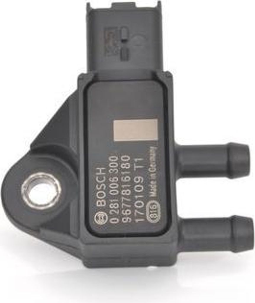 BOSCH 0 281 006 300 Abgasdrucksensor OE 9677816180 kompatibel mit Berlingo, C-Elysee, C3, C4, C5, DS3, DS4, DS5, Jumper, Jumpy, Spacetourer, Combo,...