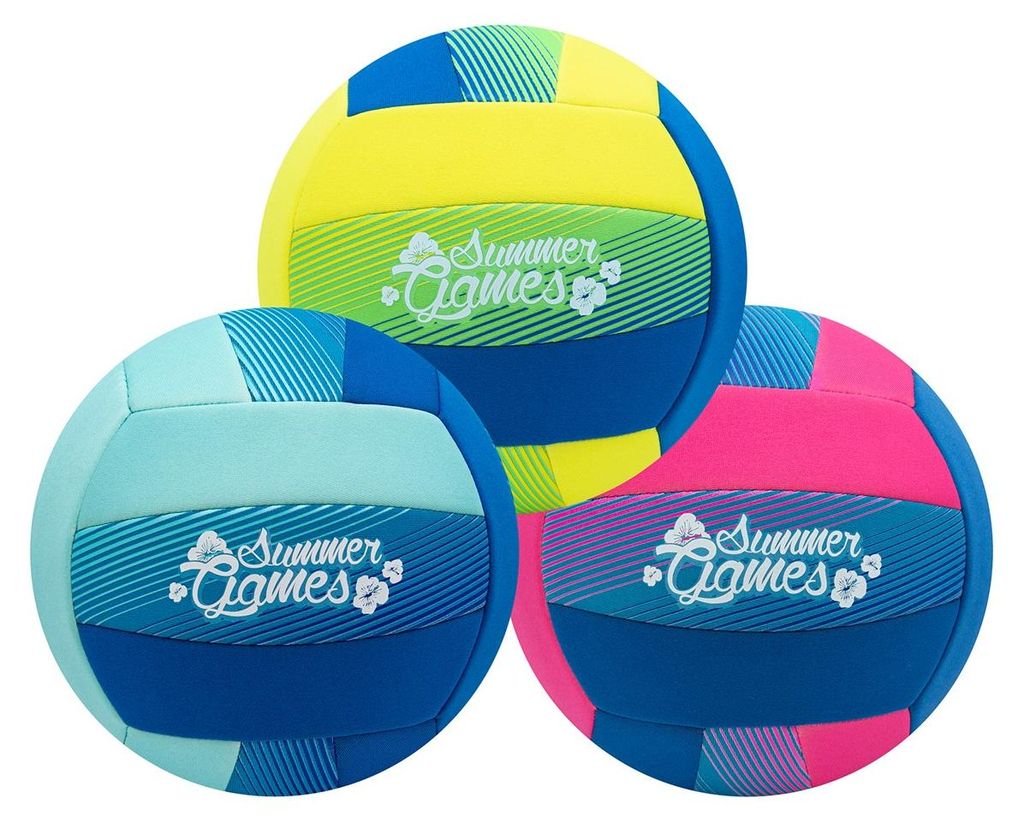 SUMMER GAMES Neopren Beach-Volleyball, Gr. 2, 3fach Produktbild 