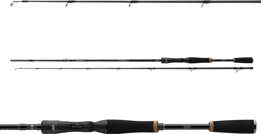 DAIWA PROREX XR JERK, 1,95m, 6,4ft, 40-120g, 2 Teile, Baitcast Angelrute, extra fast, 11336-195