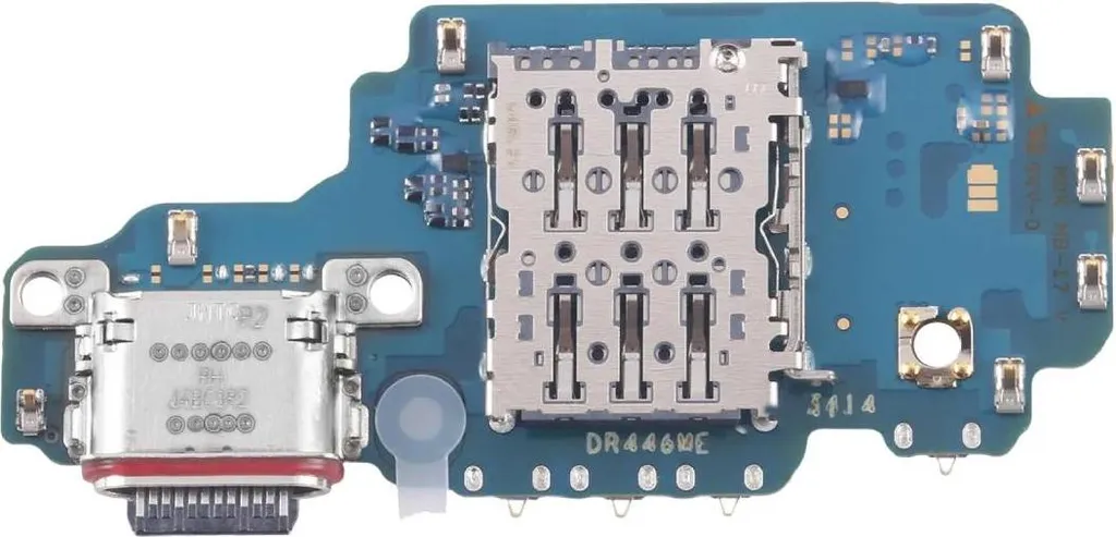 Module USB-C Samsung Galaxy S25 Ultra avec Lecteur SIM Intégré Bleu 2025