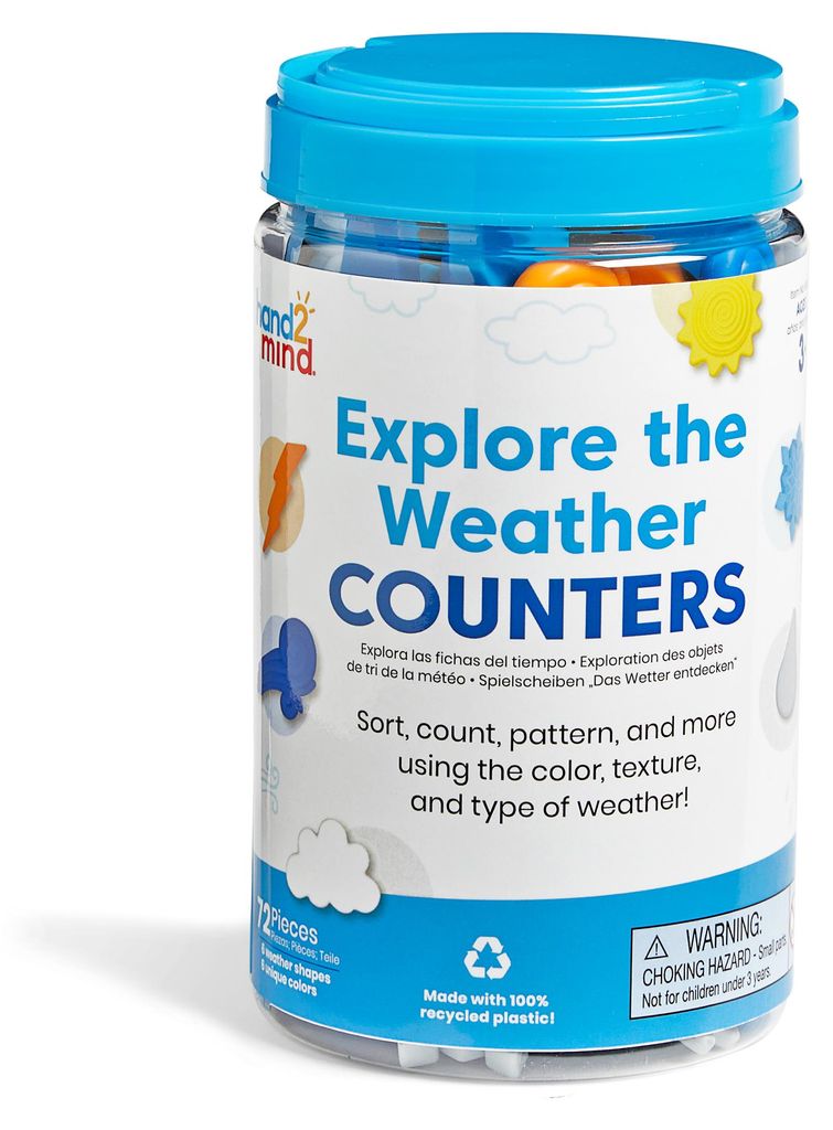 Learning Resources Lernspielzeug - Explore the Weather Counters Wetter lernen
