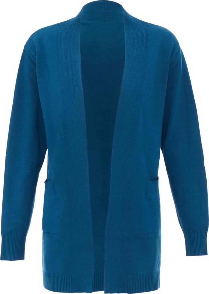 boline damen strickjacke - blau, XS/S