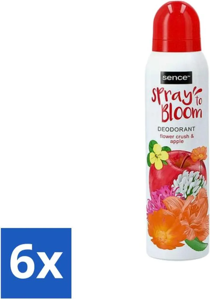 Sence - Body-X Donna - deodorante - spray - 150 ml - confezione risparmio - 6 pezzi