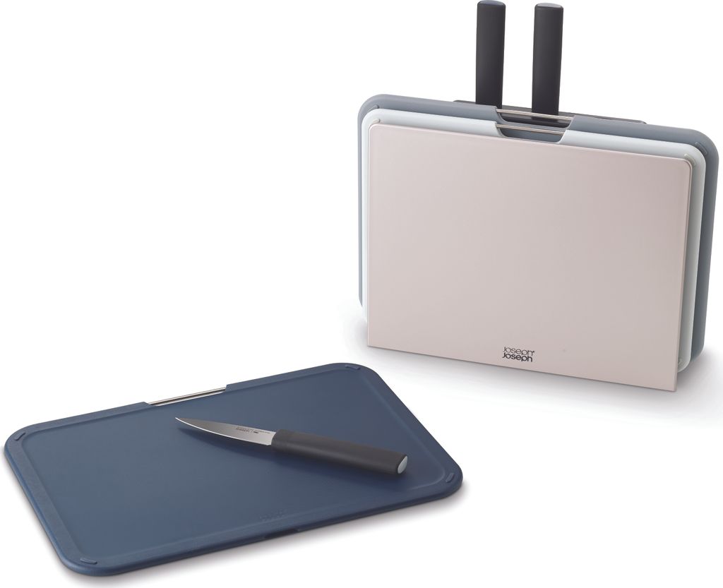 Joseph Joseph Nest™ Boards Plus 6-teiliges Messer- und Produktbild 