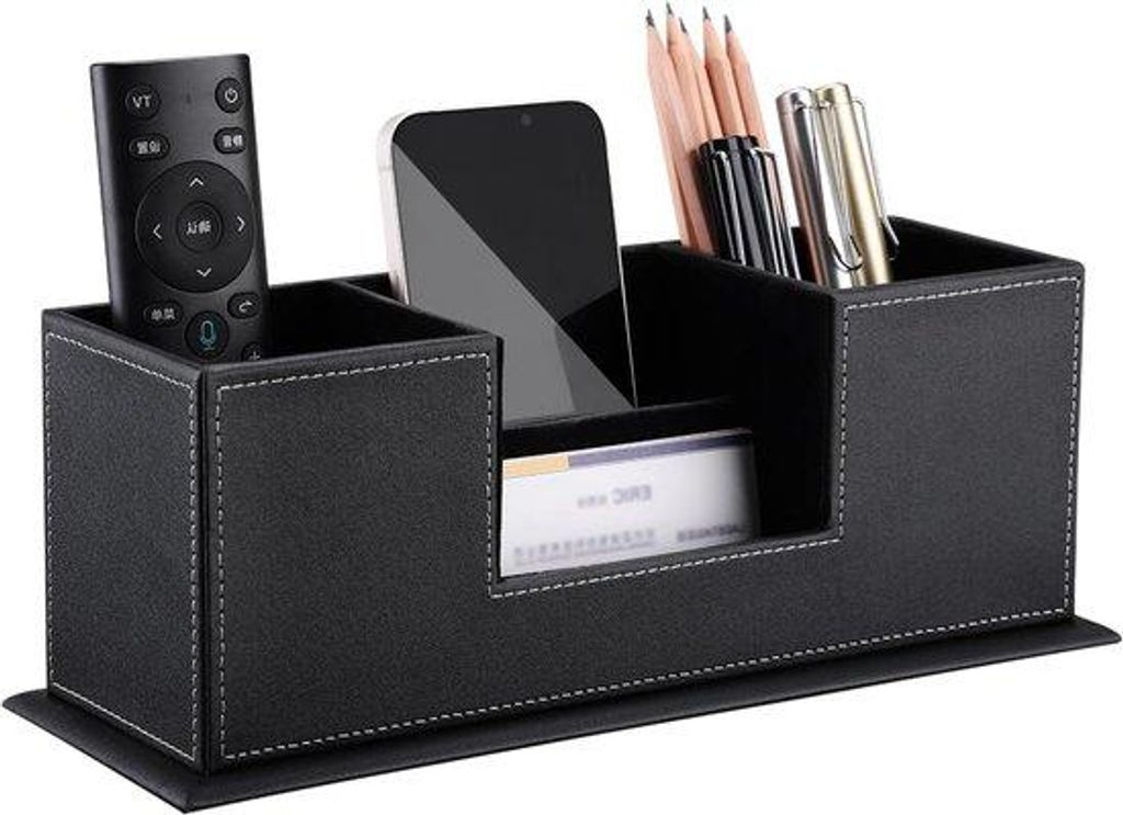 Premium Multifunktions- Büro-Organisationshalter in Schwarz aus Metall