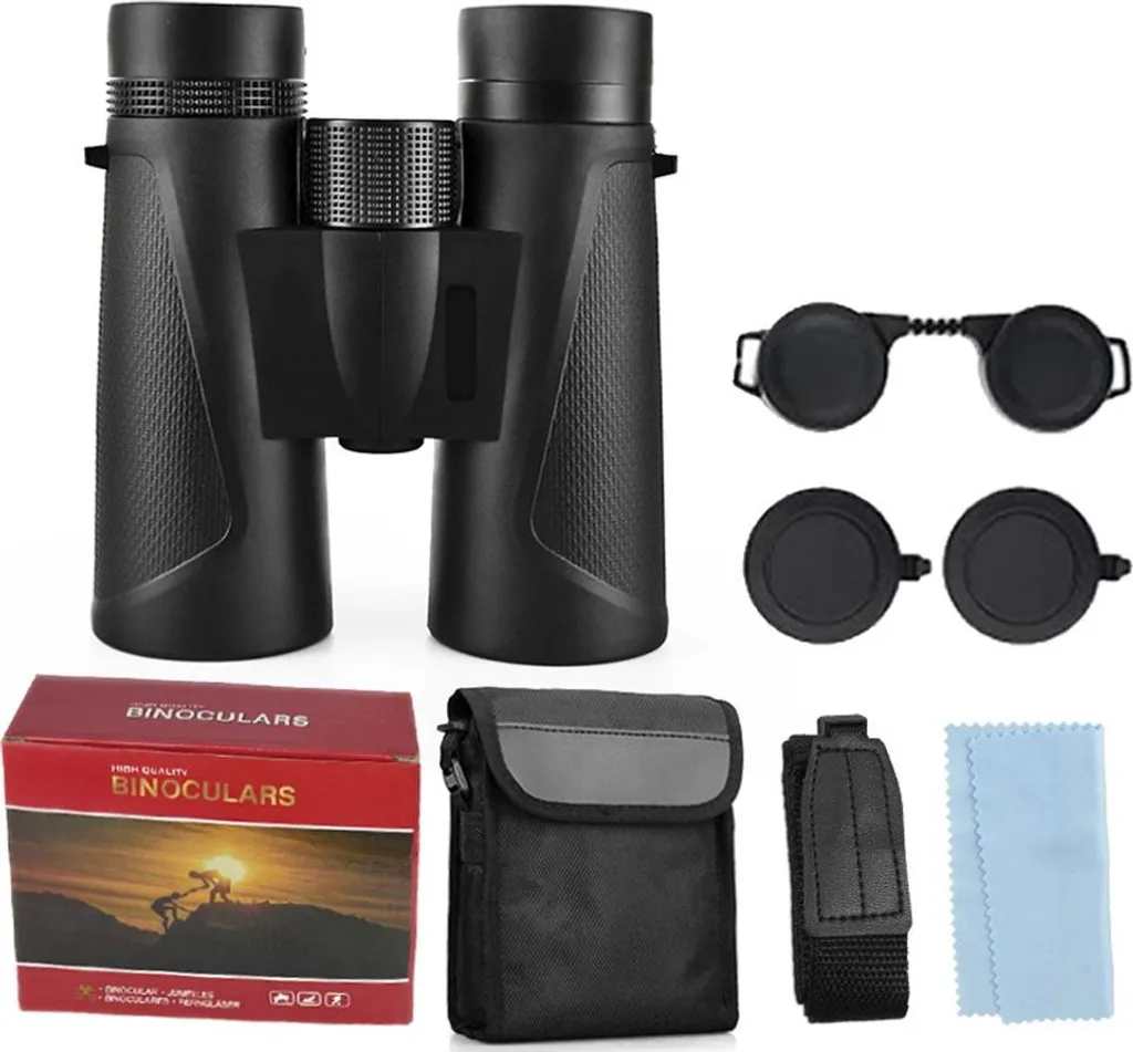 Jumelles 12x42 HD pour Observation Oiseaux et Safari - Vision de Précision