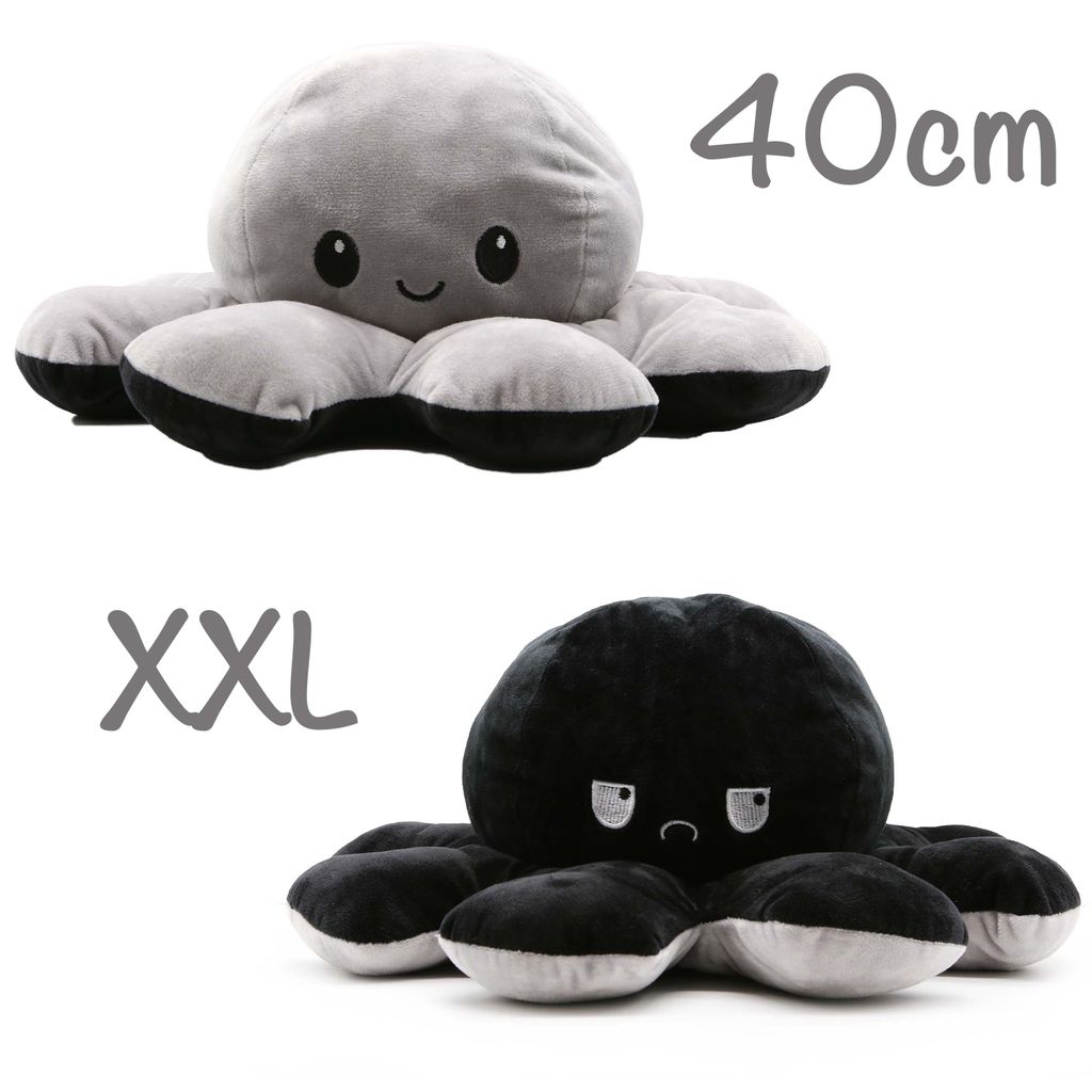 Xxl Reversible Wende Pluschtier Octopus 40cm Kaufland De