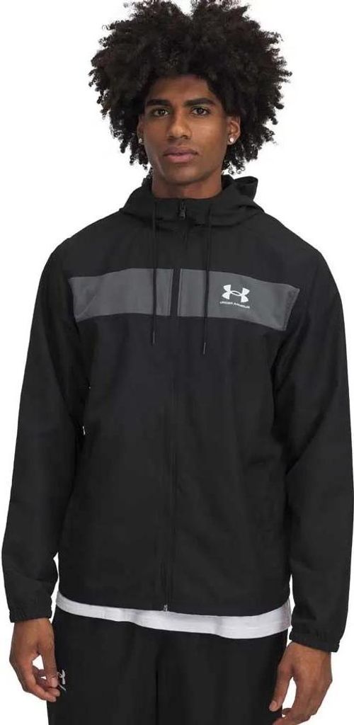 Under Armour Coupe-vent Sportstyle Jacke Schwarz M / Regular Mann Schwarz M