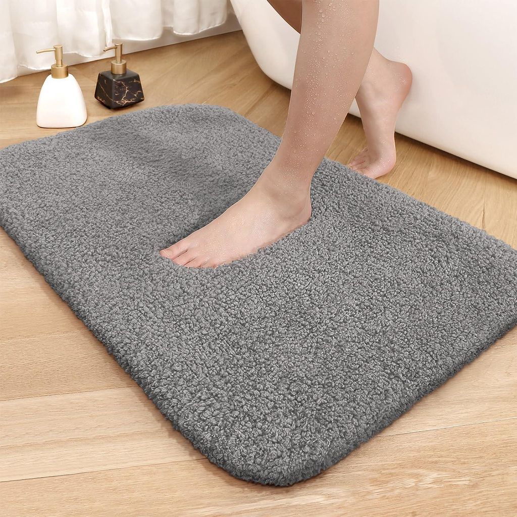 Rutschfeste Badewannenmatte Badezimmerteppich Weich Produktbild 