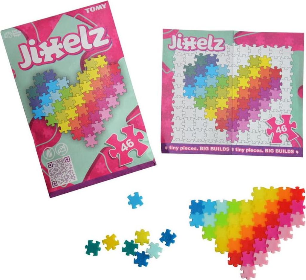 Ein Herz aus Jixelz-Minipuzzles