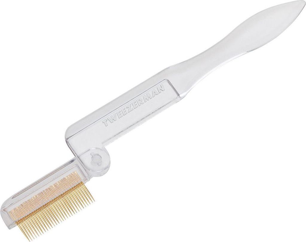 Tweezerman Wimpernkamm Schwarz, 1 St