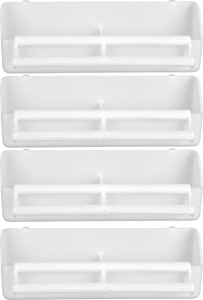 4-teiliges Set Papageienfutterhaus, hängender Futter- und Wassernapf für Haustiere, Taubenständer, Käfigfütterungszubehör