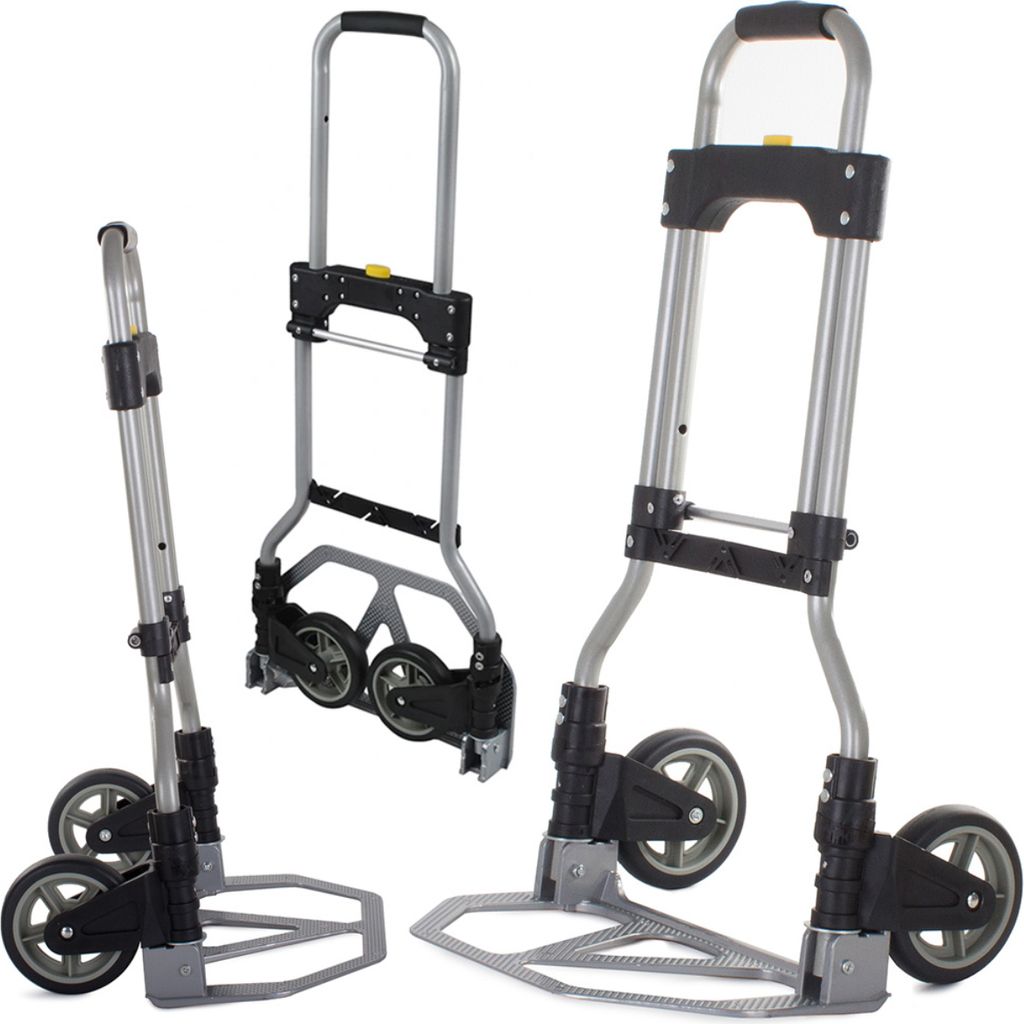 wózek magazynowy składany płaski transportowy 70kg 11247 Zdjęcie produktu 