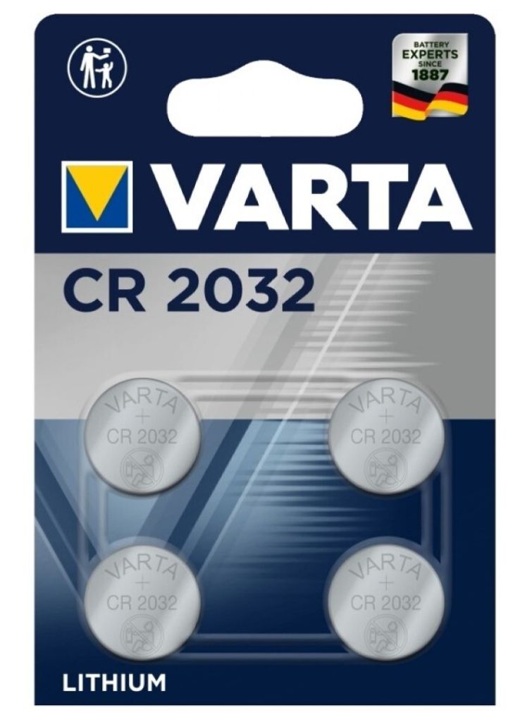 Varta Battery Taste Cell CR2032 3V (P4) Produktbild 