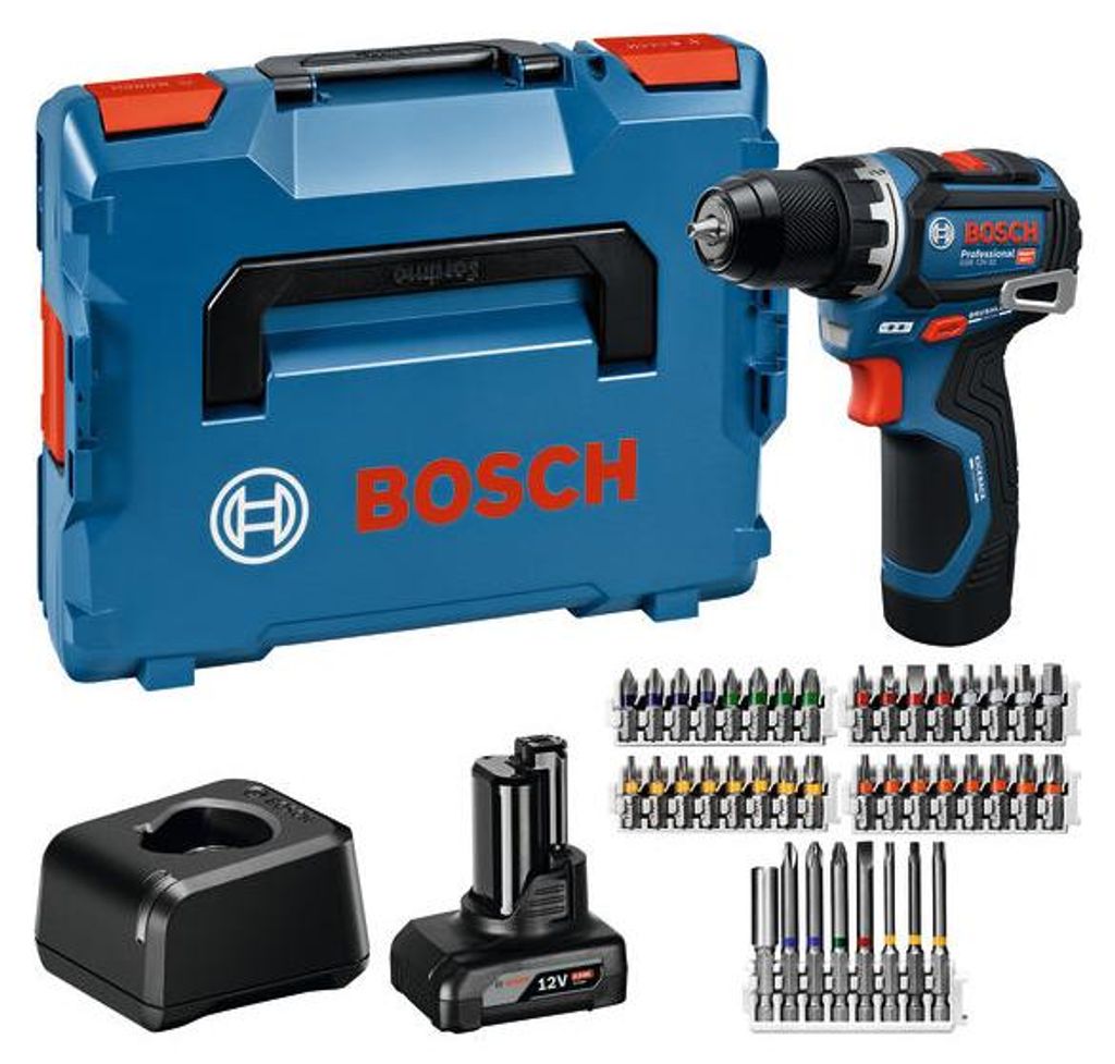 Akku-Bohrschrauber GSR 12V-32, 1x GBA 12V 2.0Ah, 1x GBA 12V Produktbild 
