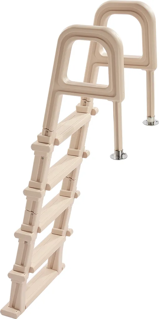Scaletta Piscina SucceBuy 5 Gradini - Portata 136kg per Piscine 122-137cm