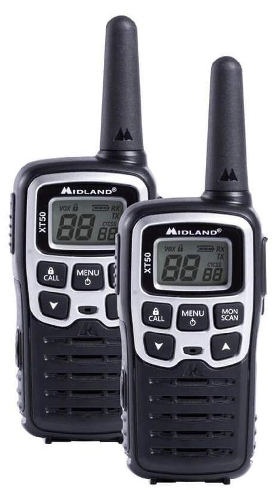 Midland XT50, 24 kanály/kanálů, 446.00625 - 446.0937 MHz, Obrázek produktu 