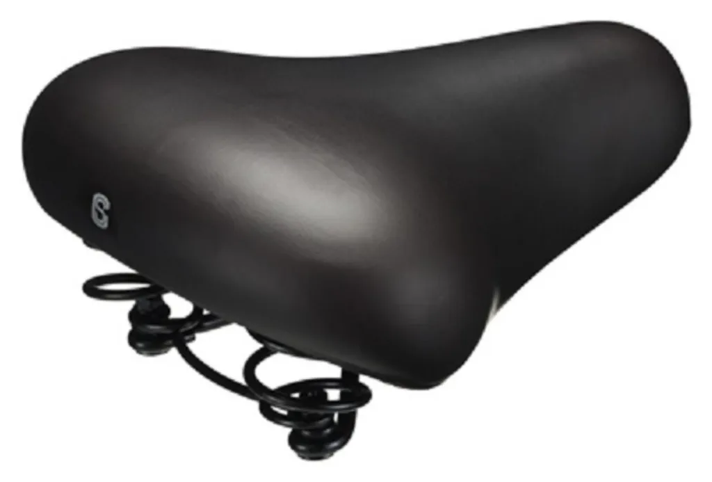 Selle vélo pour trajets urbains - Selle de ville mousse noir confort