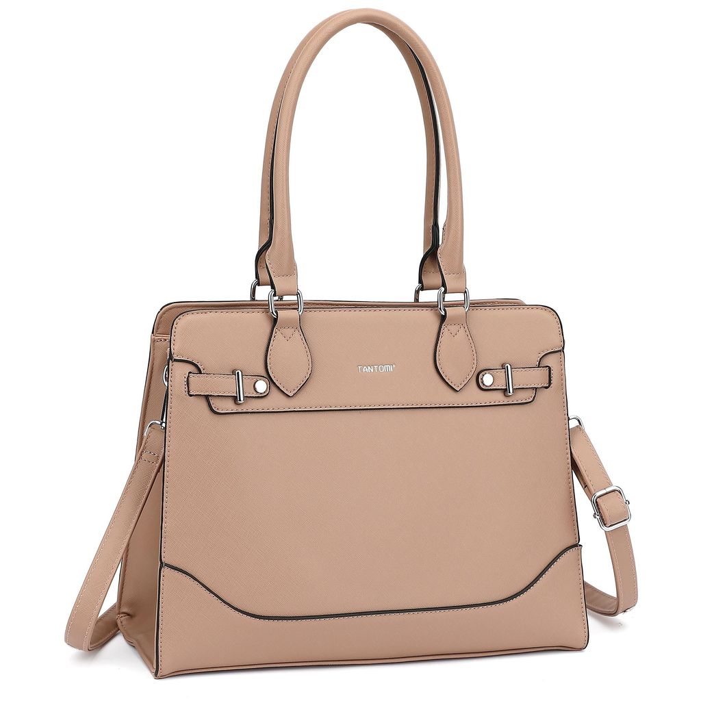 Aktentasche Damen Große Business Handtasche Schultertasche Arbeit Schule, Multi-tasche Beuteltote Hobo Tragetasche für Büro Arbeit Schule