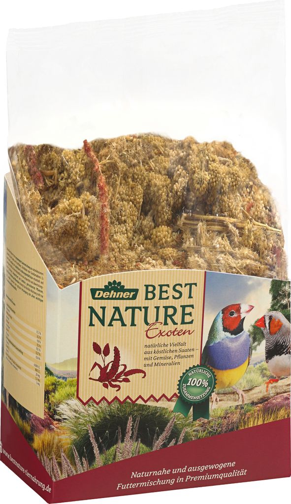 Dehner Best Nature Vogelfutter für Exoten Produktbild 
