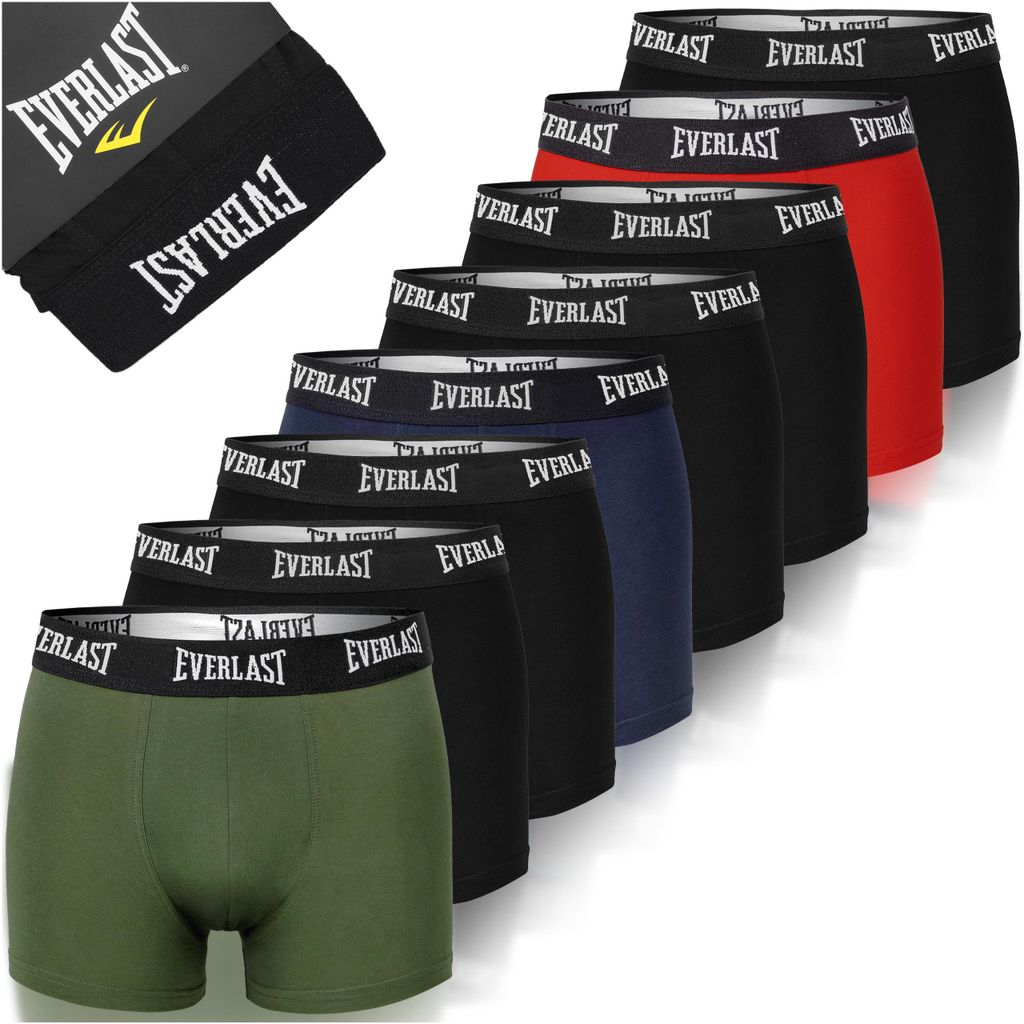 Everlast 8balení pánských bavlněných boxerek, spodní prádlo Obrázek produktu 