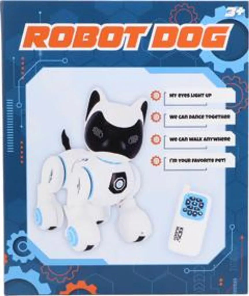 Jouet Robot pour Chiens Interactif Osa avec Fonctions Programmables Blanc