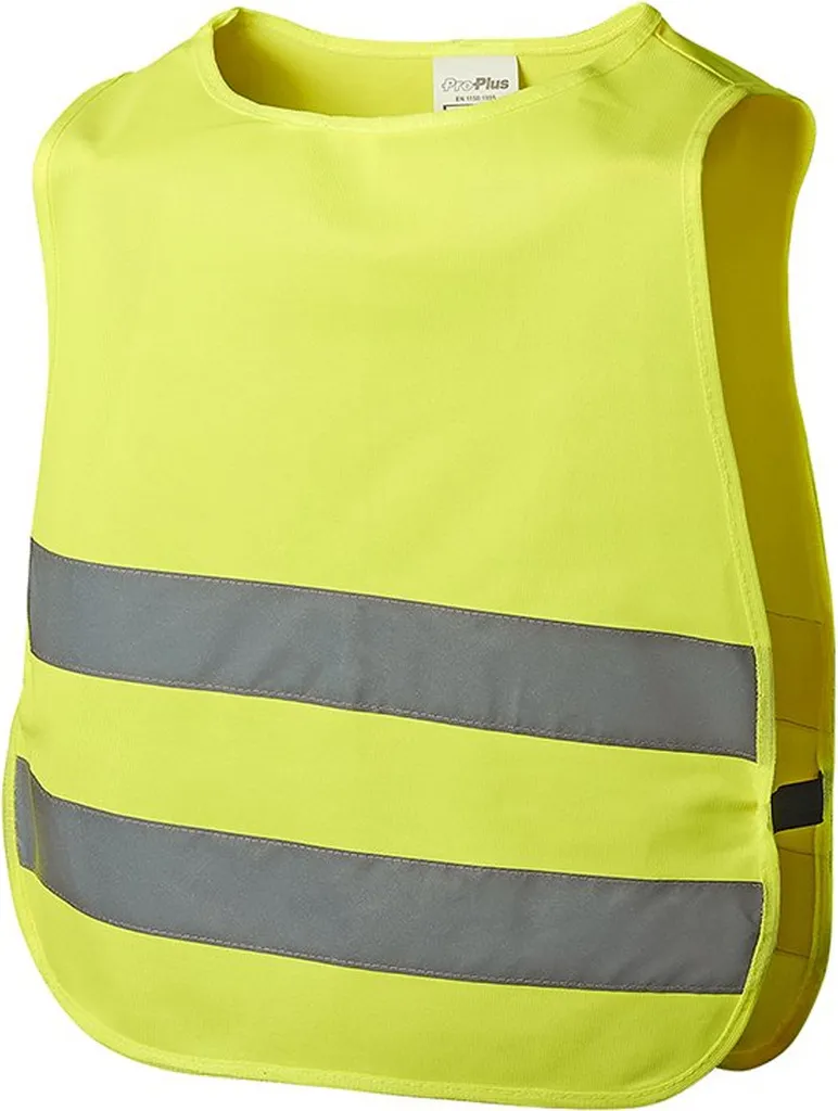 Gilet Alta Visibilità Junior Giallo | Gilet Catarifrangente Sport Bambini