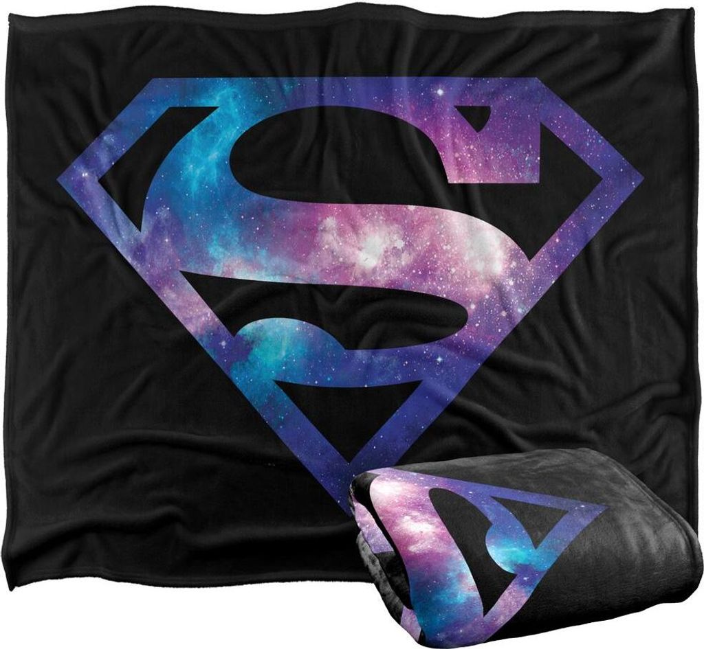 Superman - Decke, Galaxie Logo TV18430 (Einheitsgröße) (Bunt)