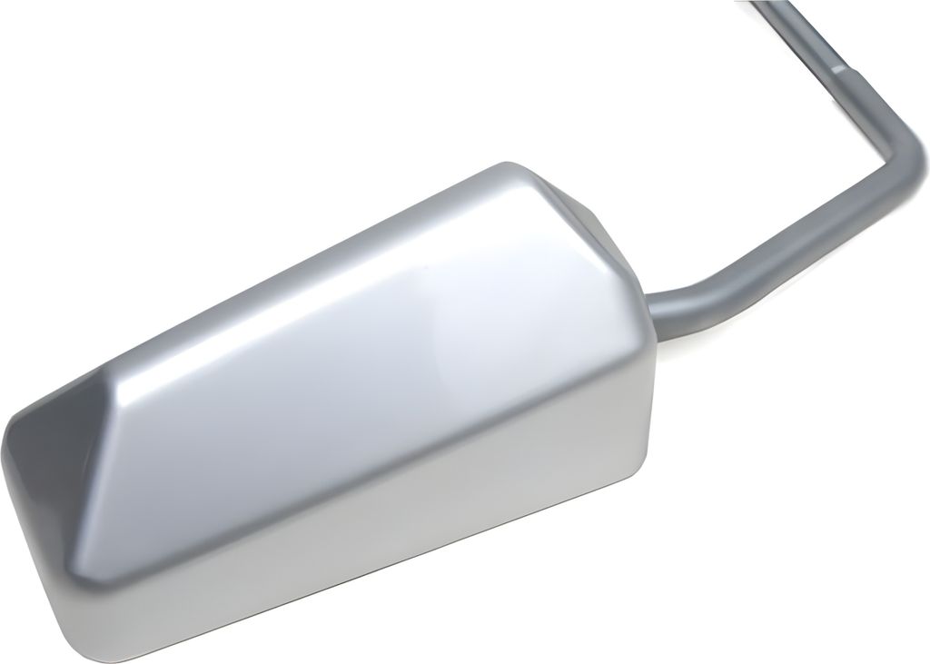 Spiegel STR8 F1-Style, universal, alu-matt, M8 Gewinde (inkl. Adapter Linksgewinde)