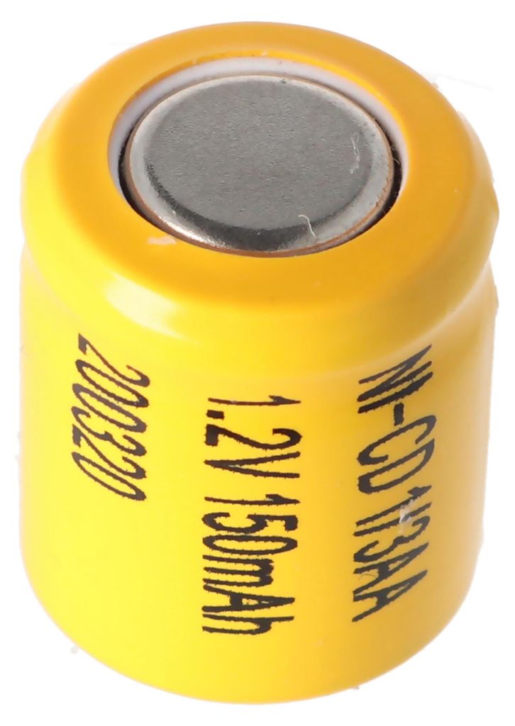 Akku passend für Sanyo N-110AA Akku NiCd 1/3 AA Mignon ohne Lötfahne 150mAh
