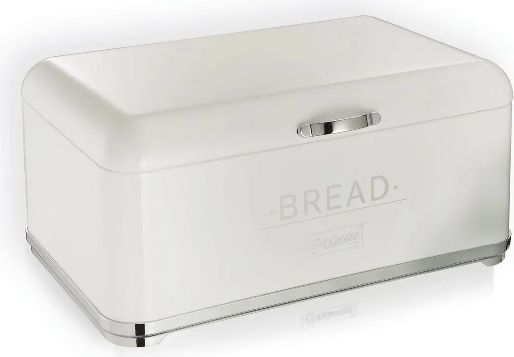 Portapane Maestro MR-1677 Bianco | Conserva il Pane come una volta