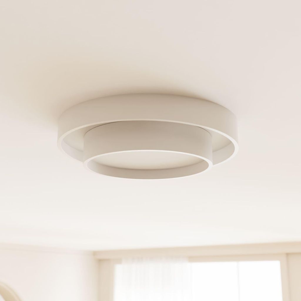 LUMIÈRE Design Deckenleuchte 'Aurelia' 50cm LED warmweiß Produktbild 