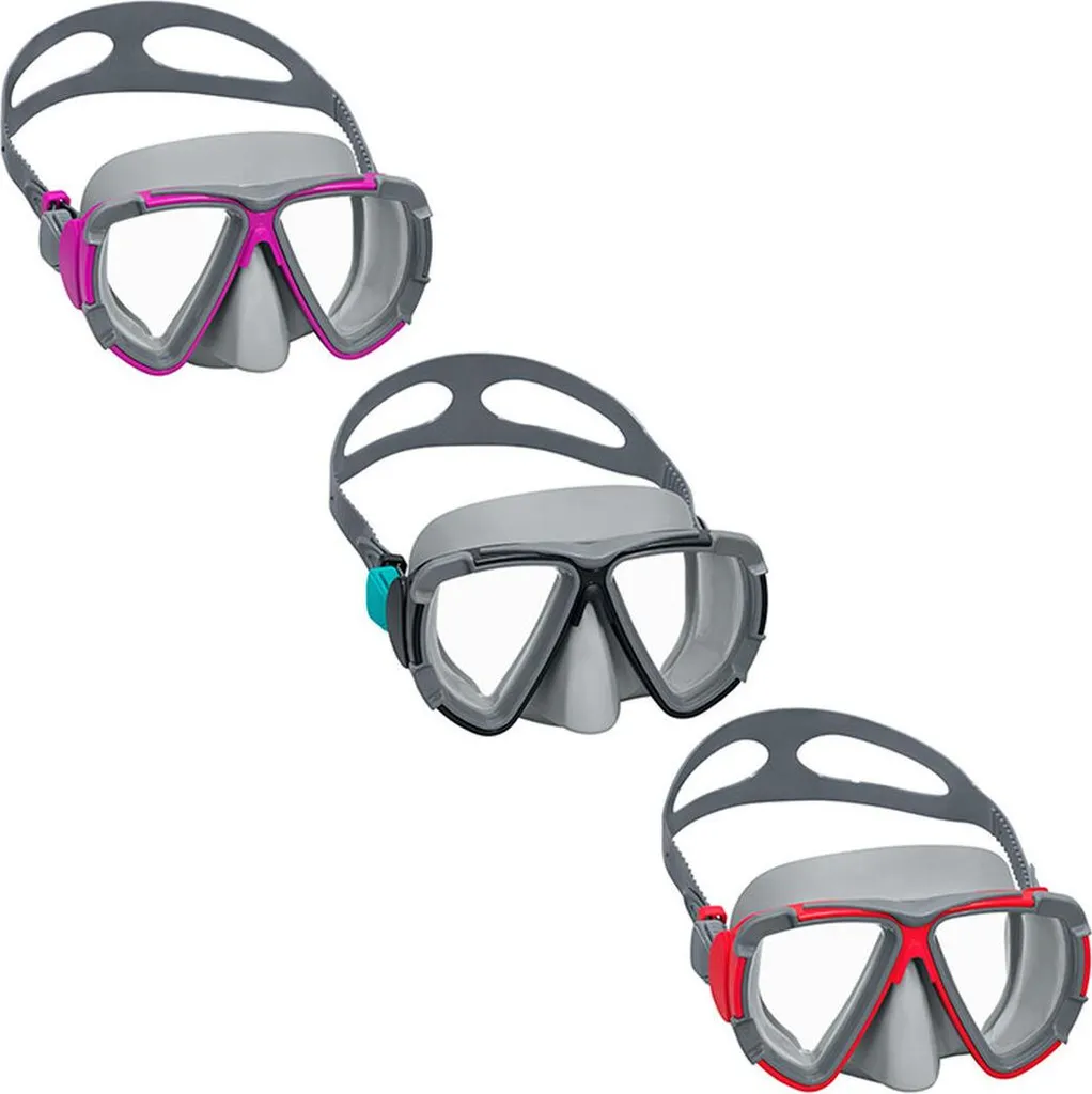 Masque de plongée avec sangle ergonomique Bestway pour les enfants