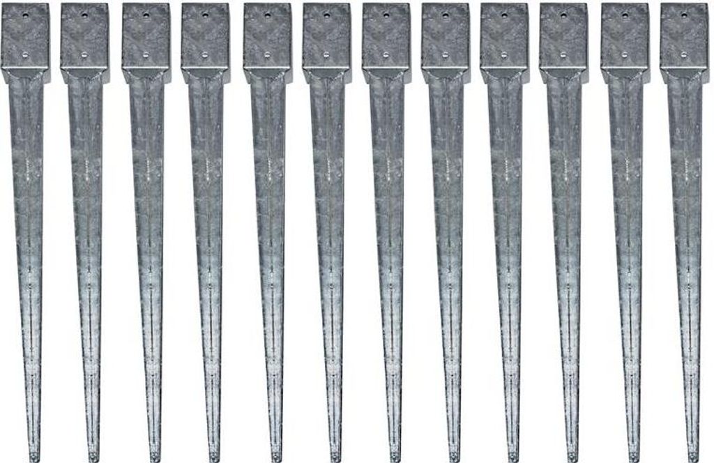 Einschlaghülse Bodenhülse 12x 91x91x900mm Produktbild 