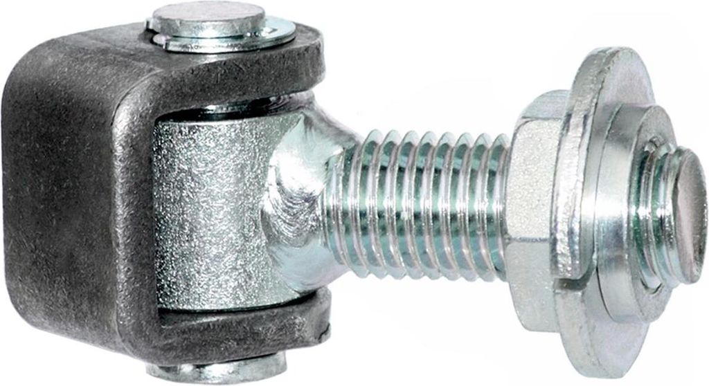 Torangel Torband Einstellbar kurz M 20 zum Anschweissen Torbänder Torscharnier