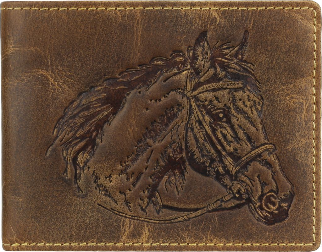 Skórzany portfel Greenburry Vintage 12 cm Zdjęcie produktu 