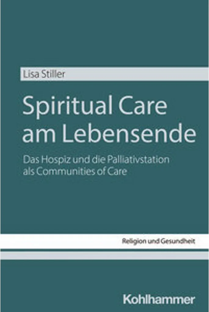 Livre de soins palliatifs Spiritual Care am Lebensende pour soignants