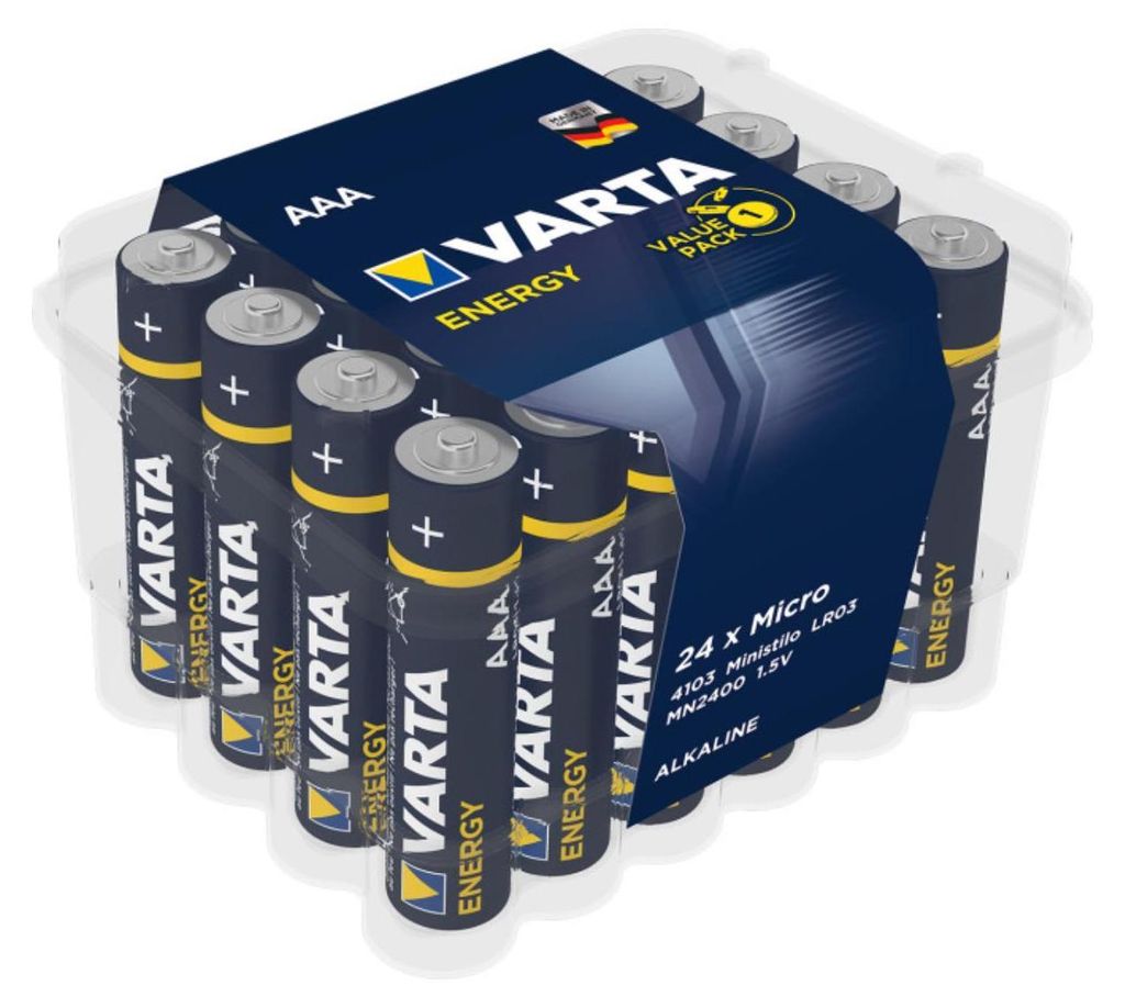 1x24 Varta Energy Micro AAA LR 3 Aktionsbox Produktbild 