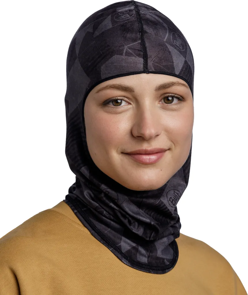 Buff EcoStretch Balaclava 13244790110 Cagoule Noire Unie Confortable