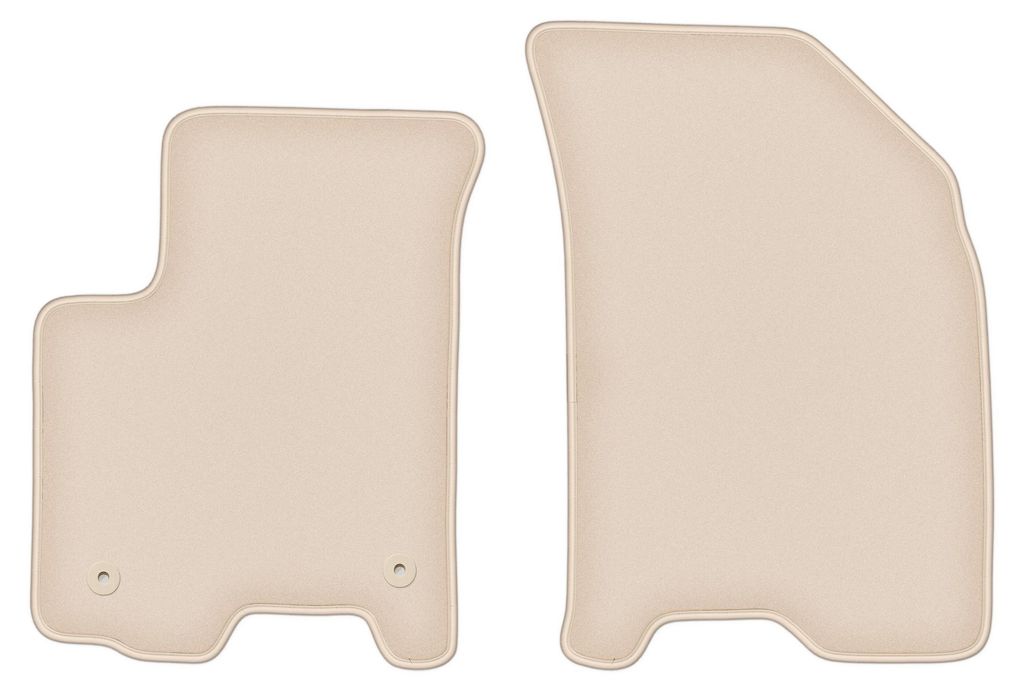 DURBAN Beige Velours-Fußmatten vorne für Chevrolet Aveo I Produktbild 