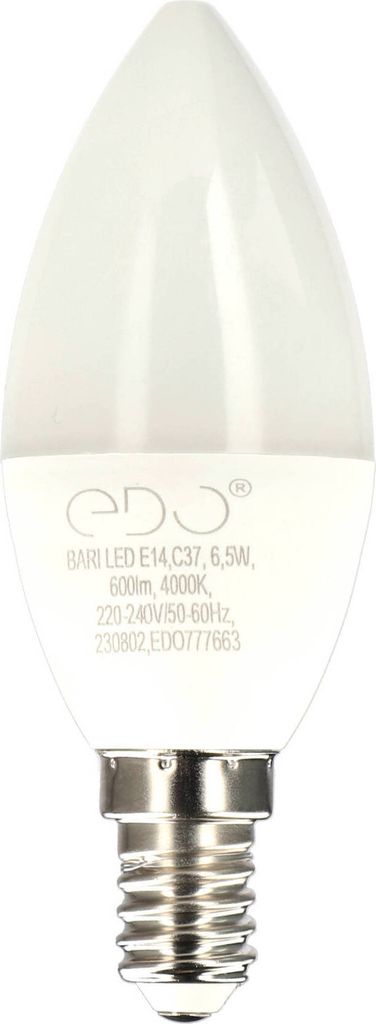 BARI LED 6.5W NW Kerzenlampe, E14, 4000K, 600lm, 220-240V Produktbild 