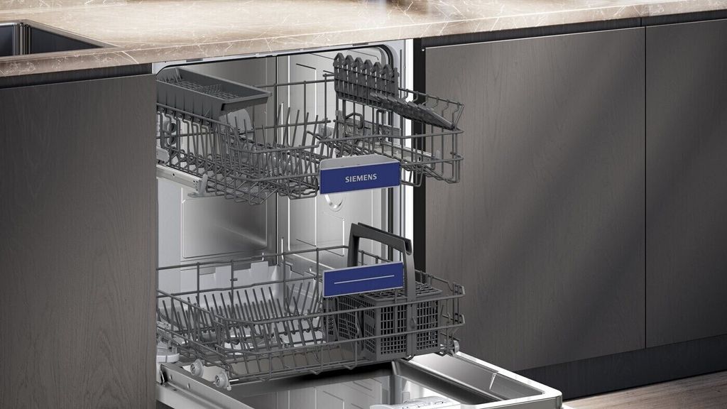 Siemens Unterbau-Geschirrspüler Edelstahl SN43HS10TE Produktbild 6
