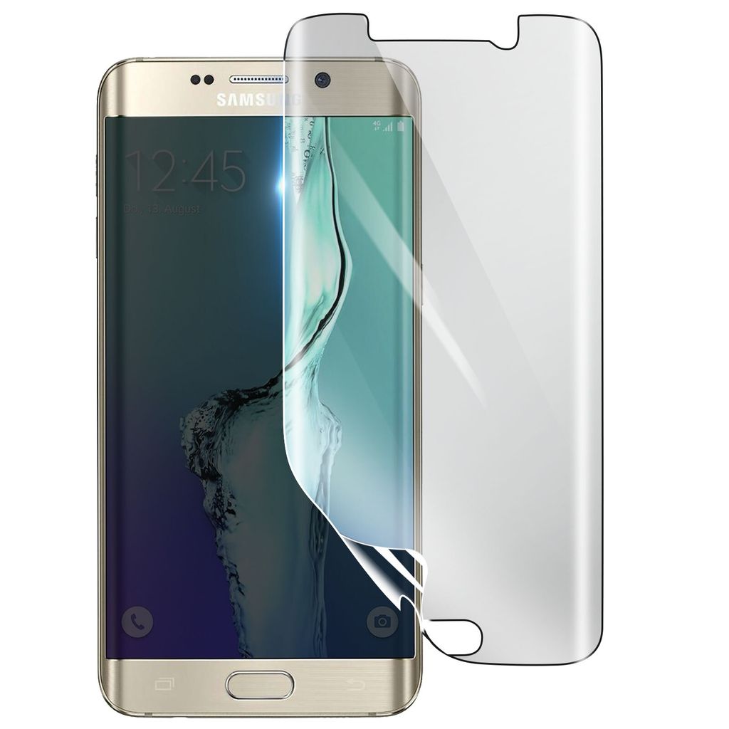 3mk, Stoß- und kratzfester Hydrogel Bildschirmschutz für Samsung Galaxy S6 Edge Plus, Transparent