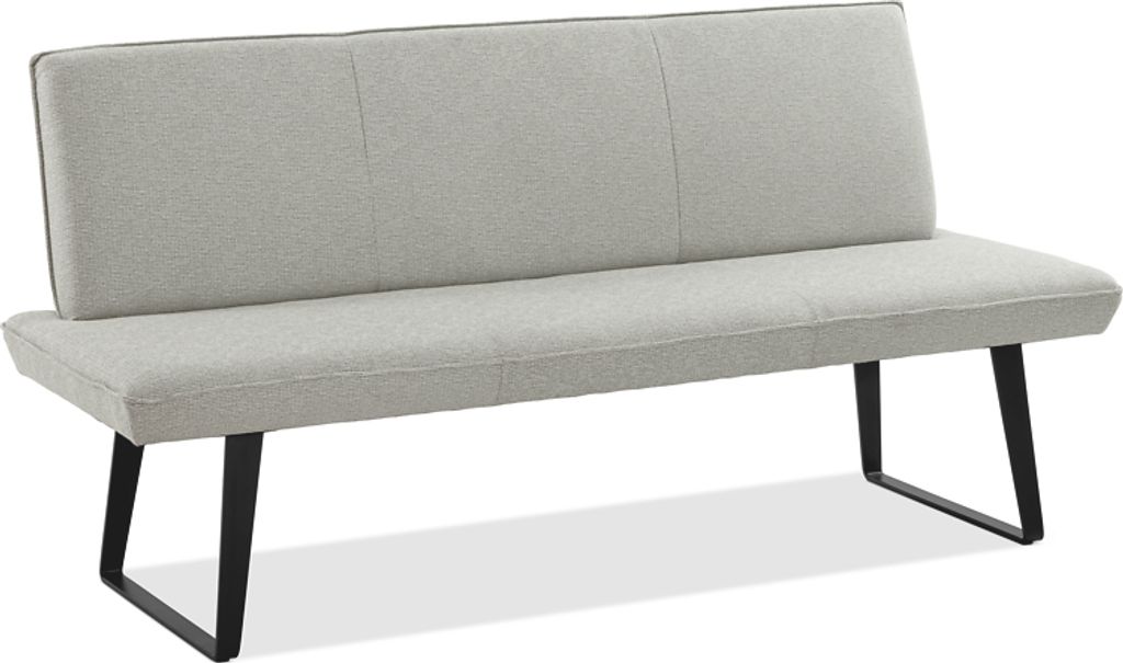 Niehoff Elba Vollpolsterbank Stahl Alpine Beige