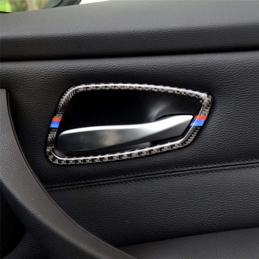Dreifarbige Carbon Fiber Auto Türgriff Dekorative Aufkleber Produktbild 