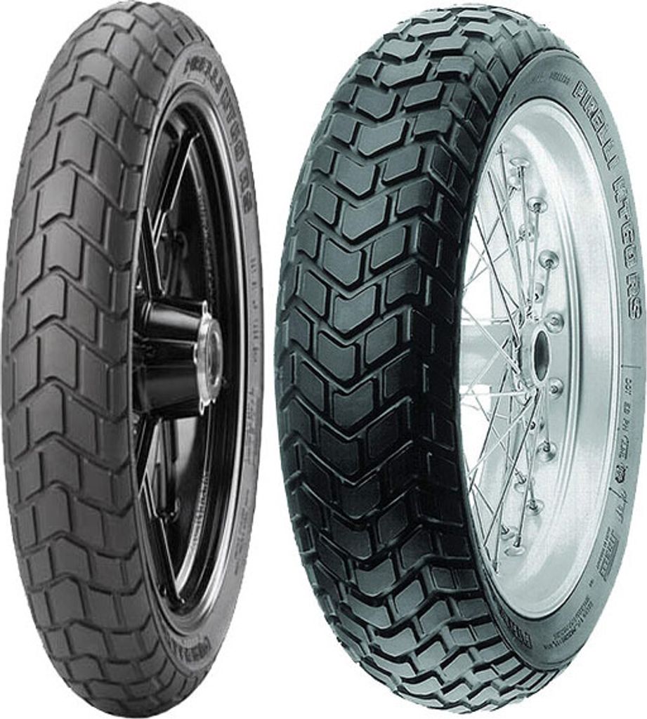 Paar Motorradreifen Pirelli 110/80-18 58H + 150/60-17 66H Mt60Rs