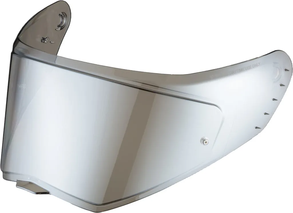 Visière Moto Caberg Drift Evo II Iridium Argent Clair pour Pilotage Été