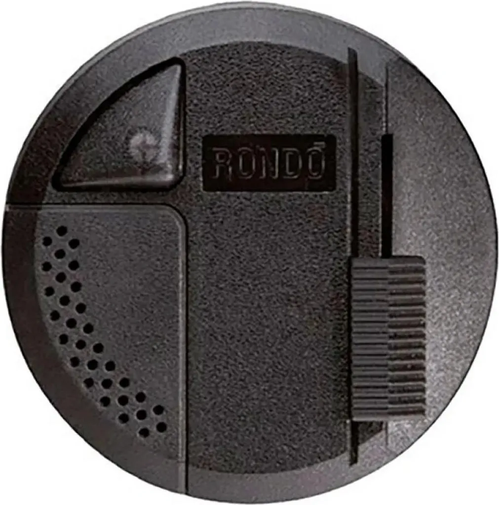 Variateur LED 4-100W universel Rondo noir avec réglage de lumière précis